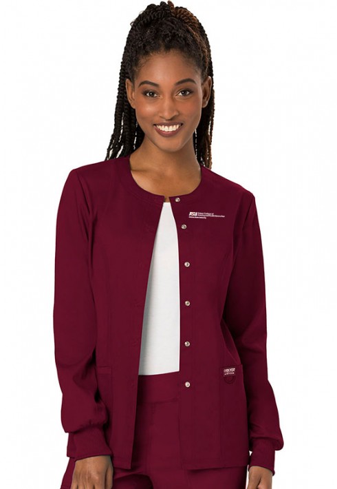 Female ASU Snap Front Warm-up Jacket – WW310