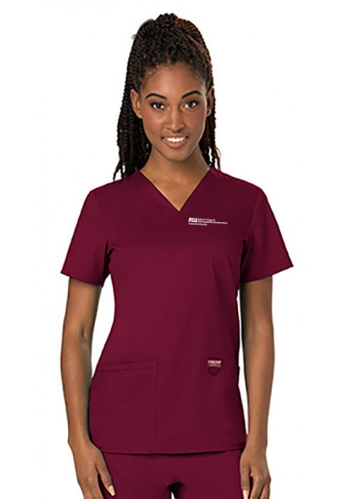 Female ASU V-Neck Top – WW620