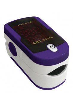 Prestige – 459 – Deluxe Fingertip Pulse Oximeter - Purple