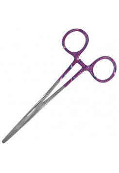 Prestige – 504 - 5.5" ColorMate™ Kelly Forceps - Candy Swirls Purple