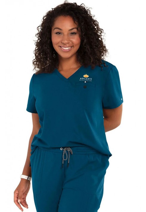 Adelante – Koi Next Gen 1010 - Women’s Work Top - Caribbean