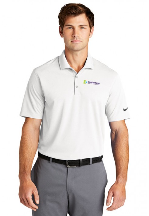 Contexture New Hire – Nike – NKDC1963 – Men’s Dri-FIT Micro Pique 2.0 Polo - White