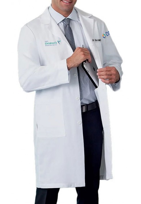 DMG Childrens 1963 Meta 38 Men s Five Pocket Lab Coat Apparel Pro Health Care Wear