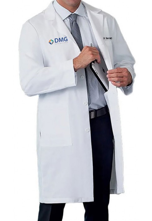 DMG Main 1963 Meta 38 Men s Five Pocket Lab Coat DMG Apparel Pro Health Care Wear