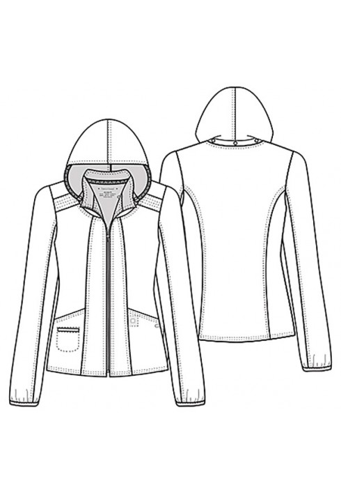HeartSoul – 20310 – Zip Front Warm-Up Jacket