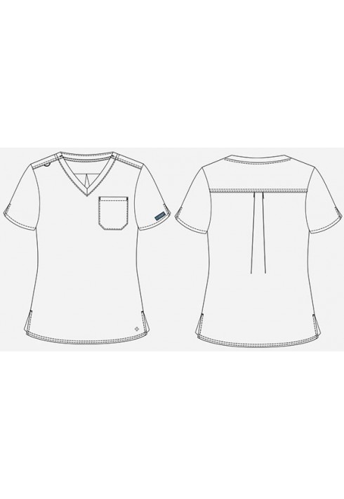 Insight by Med Couture – 2432 – One Pocket Top