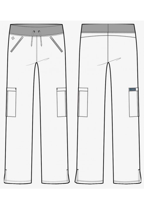 Insight by Med Couture – 2702 – Zipper Pant