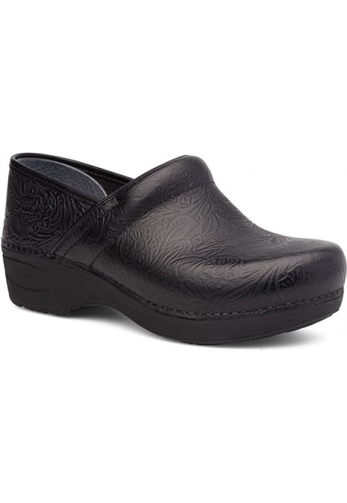 Dansko – XP 2.0 – Black Floral Tooled