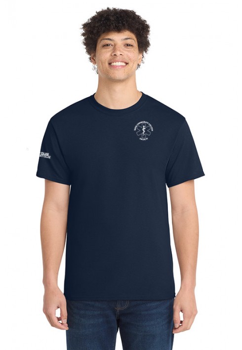 MCC Faculty - PC54 – Cotton Tee – Navy