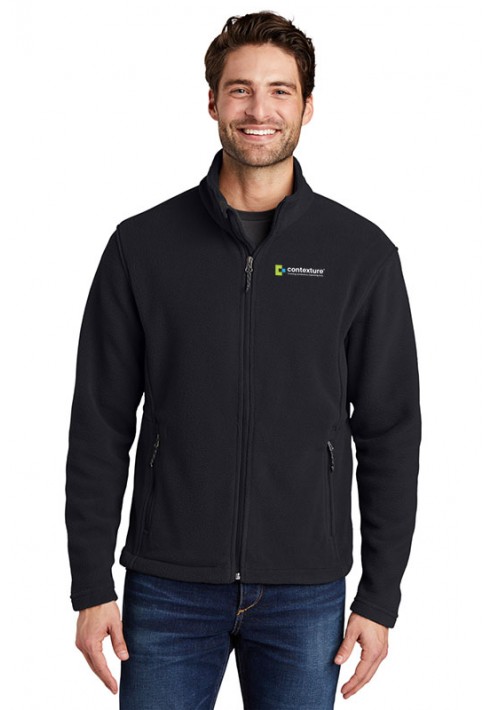 Contexture – Port Authority – F217 – Men’s Fleece Jacket - Black ...