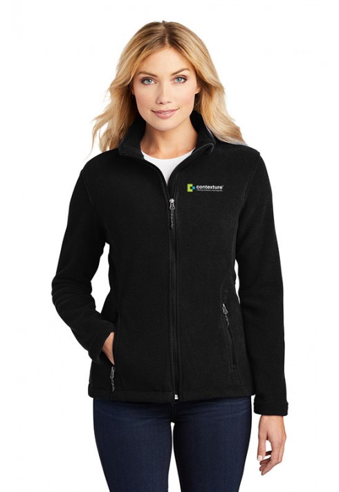 Contexture – Port Authority – L217 – Ladies Fleece Jacket - Black
