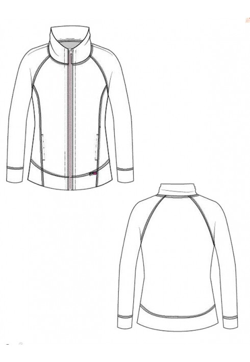 Koi lite jacket top