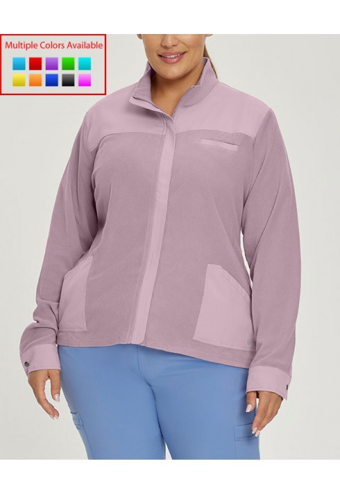 FIT – 456 - Women's 3-Pocket Warm-Up Scrub Jacket