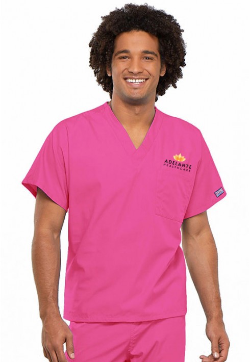 Adelante Refresh Special – Unisex V-Neck – 4777 – Shocking Pink