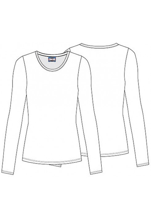 Cherokee Workwear – 4881 – Long Sleeve Underscrub Knit Tee - T-Shirt