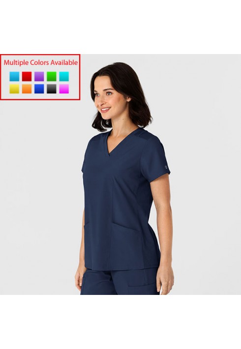 W123 – 6145 – Flex-N-Reach V-Neck