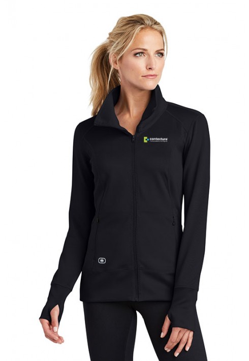 Contexture – OGIO – LOE700 – Ladies Fulcrum Full-Zip Jacket - Black