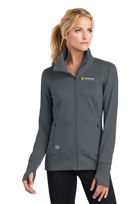 Contexture – OGIO – LOE700 – Ladies Fulcrum Full-Zip Jacket - Gear Grey