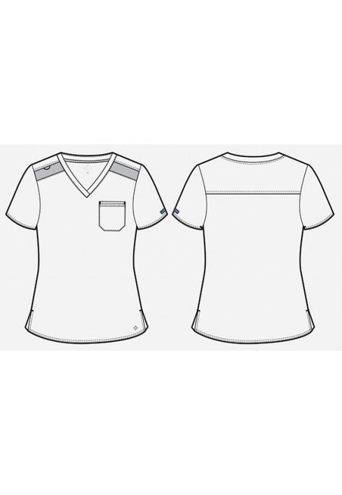 Touch by Mead Couture – 7448 – Chest Pocket Top