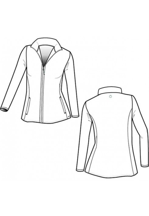 Med Couture – 8684 – Women's Performance Fleece Jacket