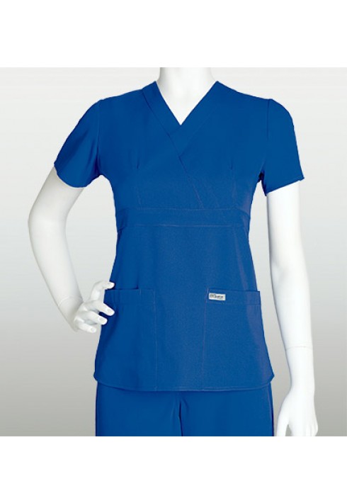 Grey s Anatomy 4153 Junior 3 Pocket Mock Wrap Top Scrubs Medical Scrubs Medical Uniforms Nursing Scrubs Nursing Uniforms Nursing Shoes Apparel Pro Health Care Wear