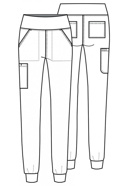 Cherokee Achieve – CK033 – 5 Pocket Jogger Pant