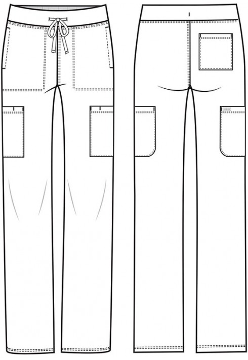 Cherokee Achieve – CK096 – 5 Pocket Straight Leg Pant