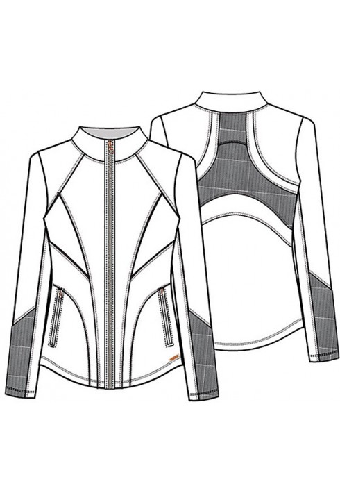 Form – CK390 – Zip Front Jacket 