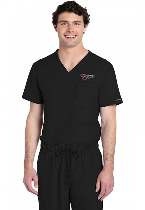 Queen Creek HS - Ultra – CK778A – Unisex V-Neck Top – Black
