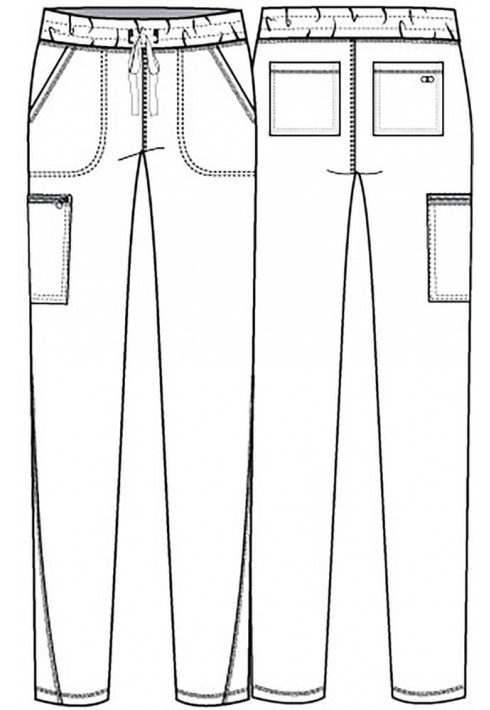Adelante – Allura CKA184 – Ladies Mid Rise Drawstring Pant