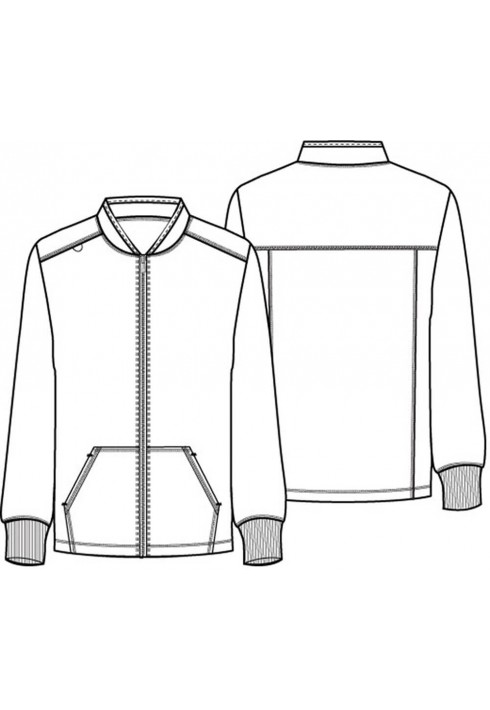 Adelante – Allura CKA387 - Men's Zip Front Jacket