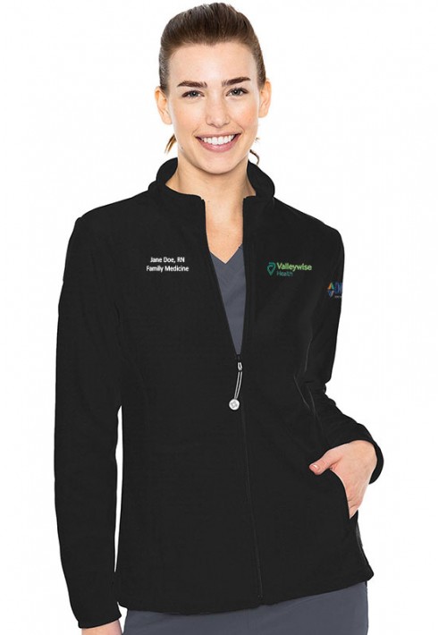 DMG – MC8684 Med Couture Fleece Jacket - Black