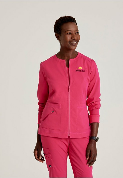 Adelante Refresh Special – Grey’s Stretch GRSW017 – Ladies Zip Jacket - Vibrance Pink