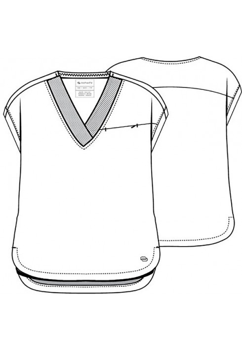 Infinity Pursuit – IN00034 – Women’s Dolman V-Neck Top