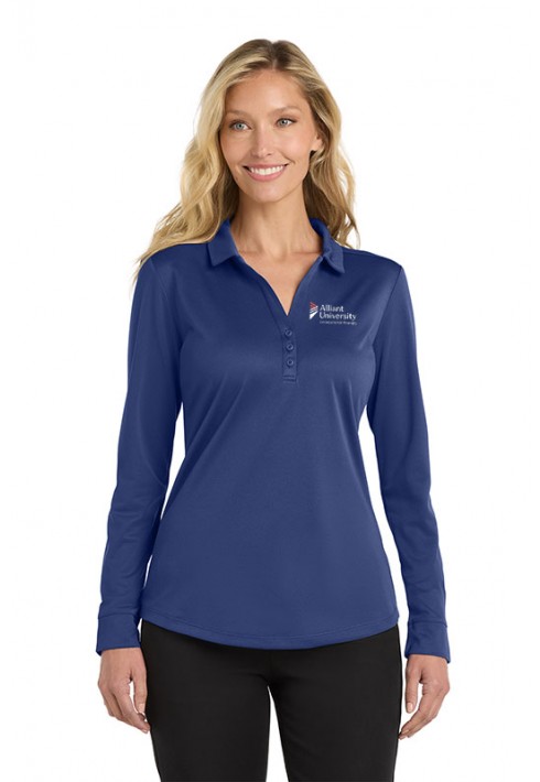 Alliant University – OT – L540LS – Ladies Long Sleeve Polo - Royal
