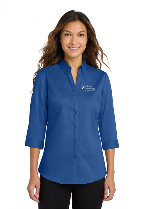 Alliant University – OT – L665 – Ladies ¾ Sleeve Shirt - Royal