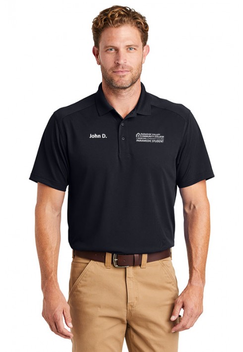 PVCC Men's Paramedic Student Polo – CS418 - Navy