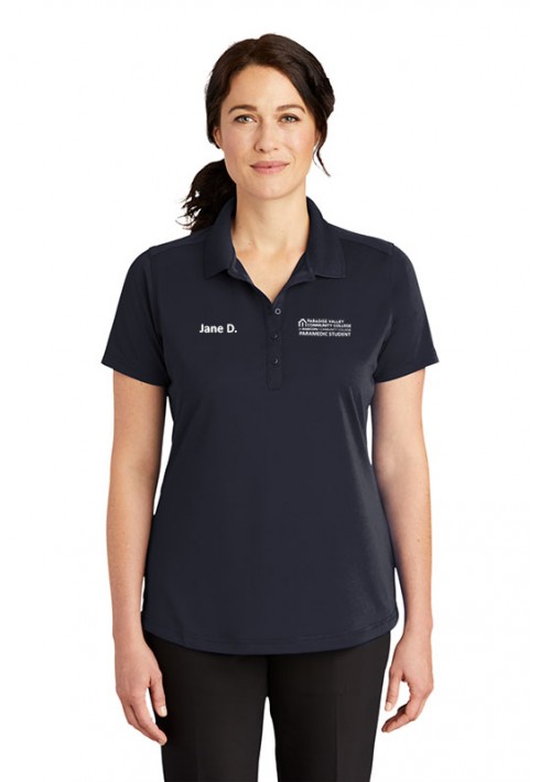 PVCC Women's Paramedic Student Polo – CS419 - Navy