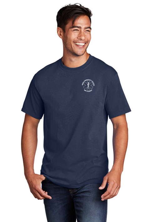 MCC EMT Student - PC54 – Cotton Tee – Navy