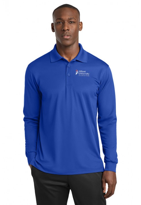 Alliant University – OT – ST657 – Men’s Long Sleeve Polo - Royal