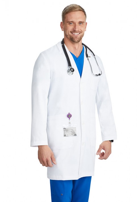 Purple label shop white coat
