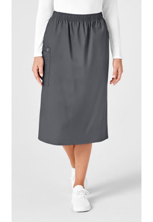 Texas County – WKS-701 - Women's Pull on Cargo Skirt - Pewter