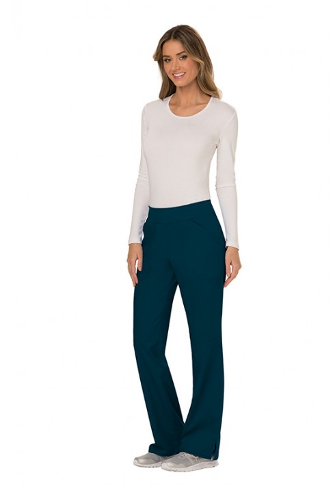 Rio Salado - Revolution – WW110 – Female Mid Rise Straight Leg Pull-on Pant - Caribbean