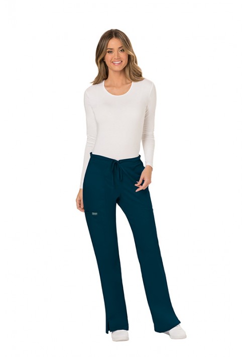 Rio Salado - Revolution – WW120 – Female Mid Rise Moderate Flare Drawstring - Caribbean