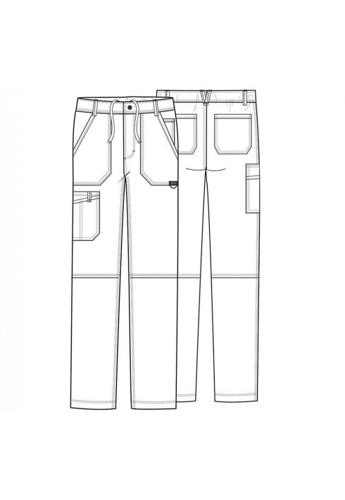 Adelante – Revolution WW140 - Men's Fly Front Pant