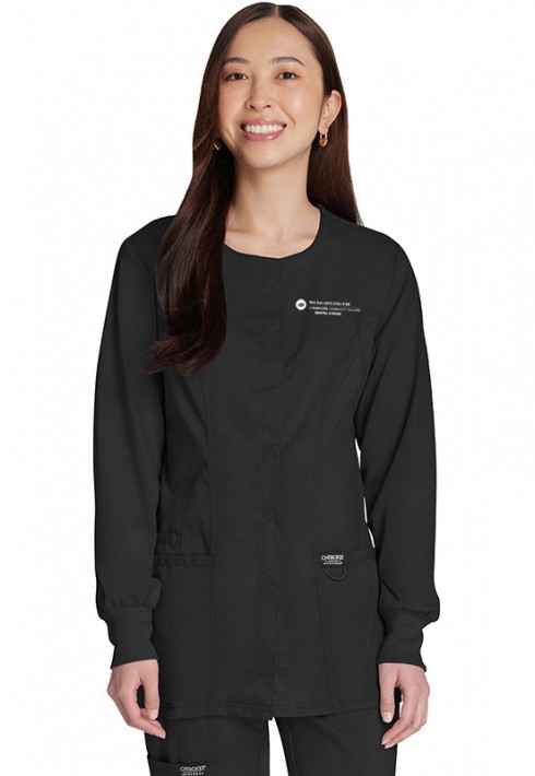 Rio Salado - Revolution – WW310 – Female Snap Front Warm-up Jacket - Black