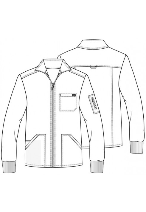Revolution – WW320 – Men’s Zip Front Jacket
