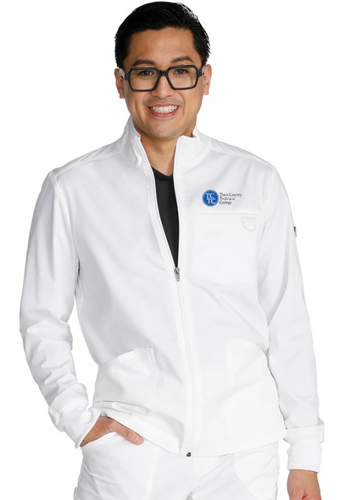 Texas County – WW320 – Men’s Warm-Up Jacket - White