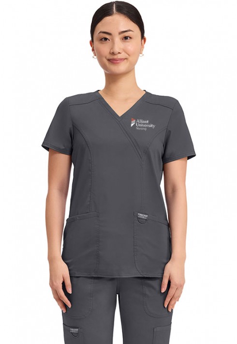 Alliant University – Nursing - WW610 - Mock Wrap Top