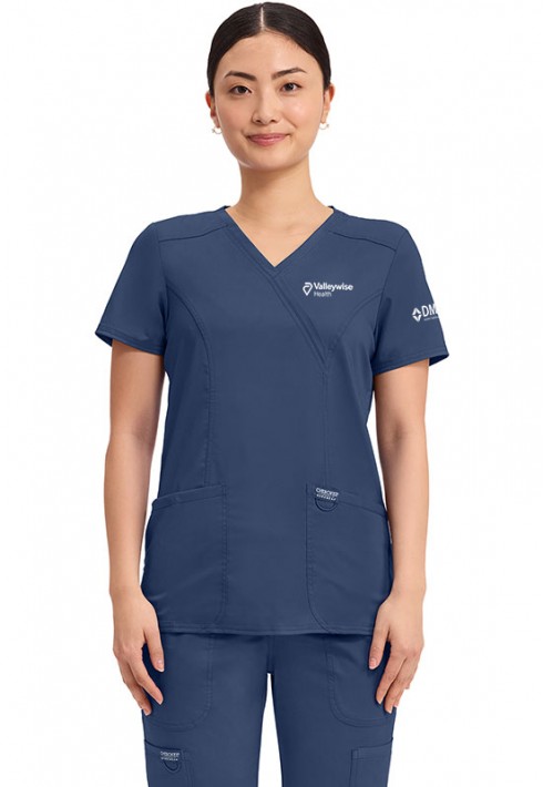 DMG – WW610 – Revolution Women's Mock Wrap Top
